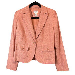 Ann Taylor Loft Pink Blazer Coat - Size 4